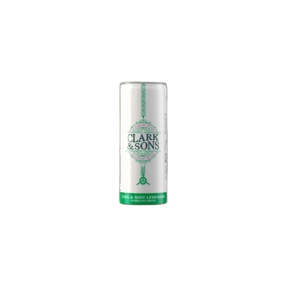 Refresco Clark & Sons 250ml Mix-Basil & Mint Lemonade