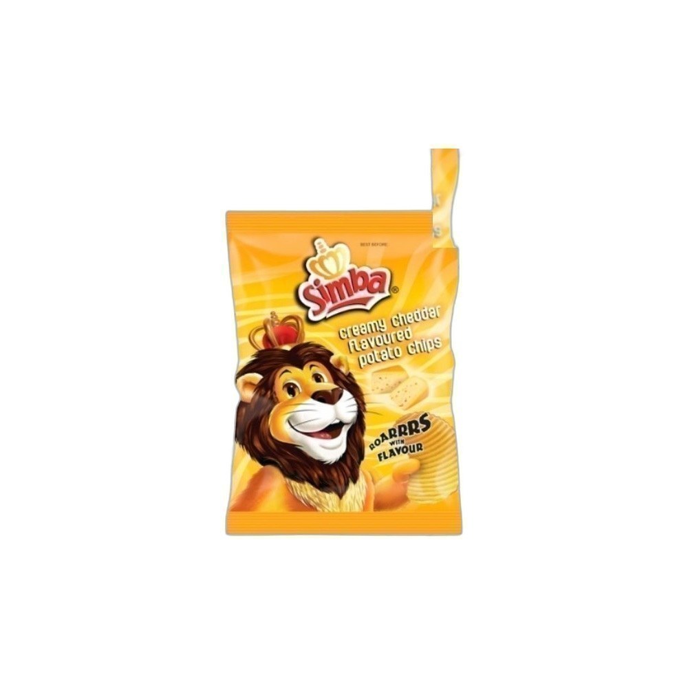 Chips Simba 120g/125g Mix -Creamy Cheddar