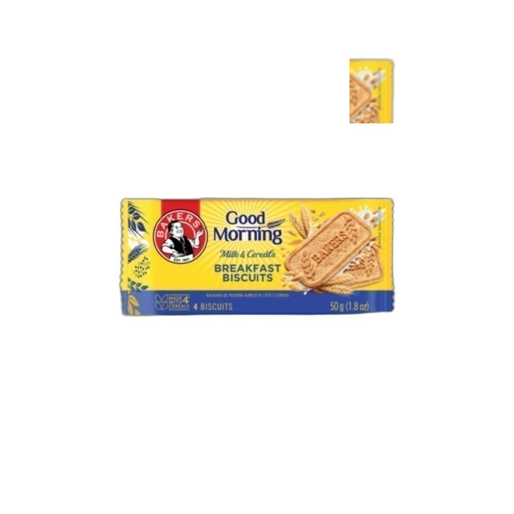 Bolacha Bakers Good Morning 50g Mix -Milk & Cereals