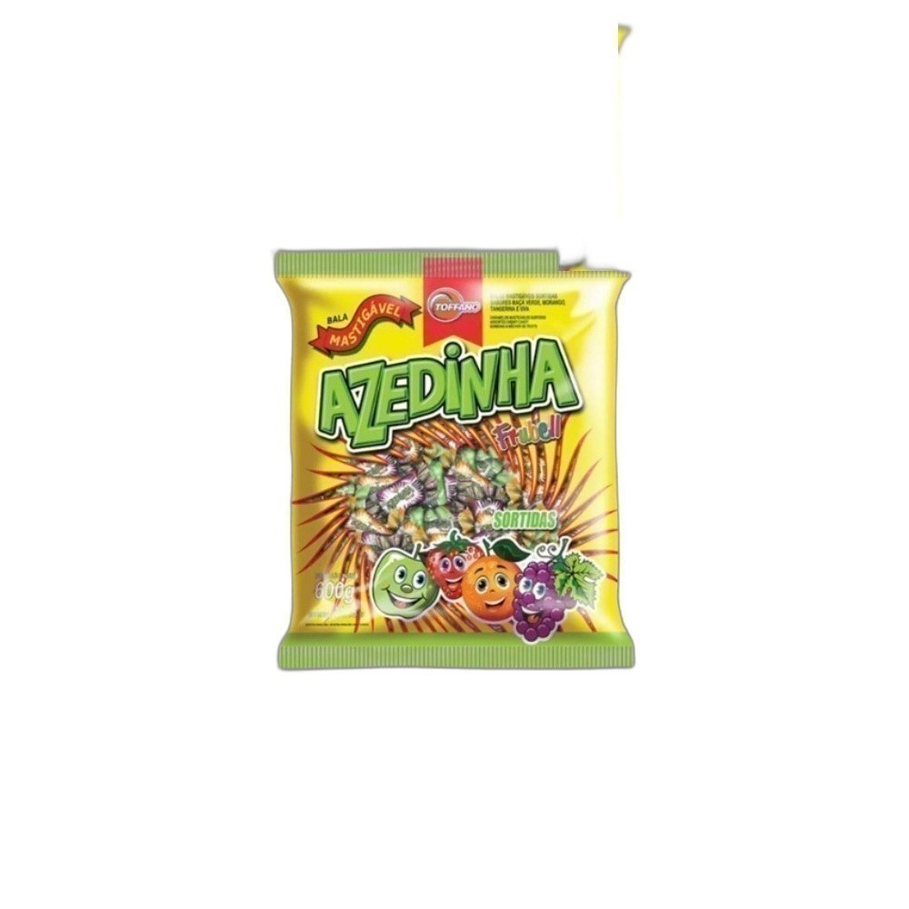 Doces Toffano 600g/150un Mix-Azedinha