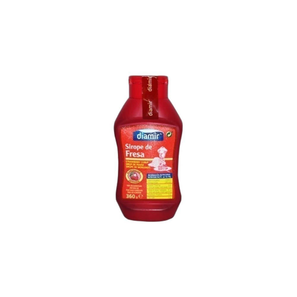 Topping Sauce Diamir 360g Mix-Sirope De Fresa