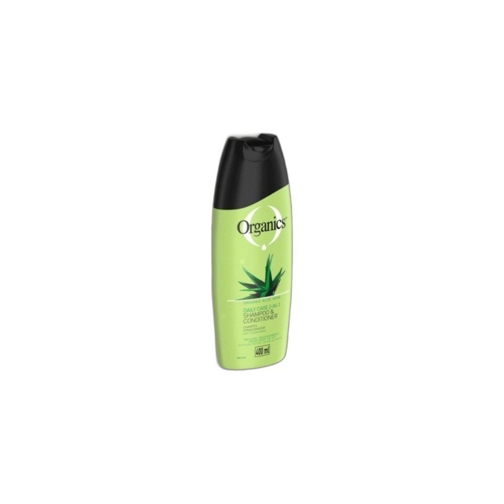 Shampoo & Condicionador Organics 400ml-Shampoo & Conditioner Aloe Ver