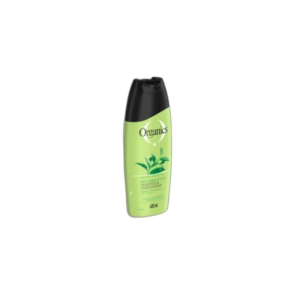 Shampoo & Condicionador Organics 400ml-Shampoo & Conditioner Green Tea