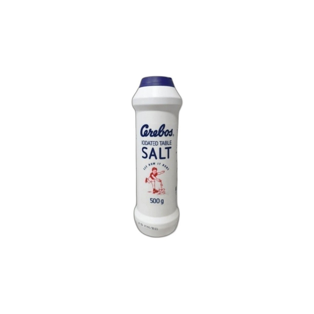 Sal Cerebos 500g Fino Garrafa