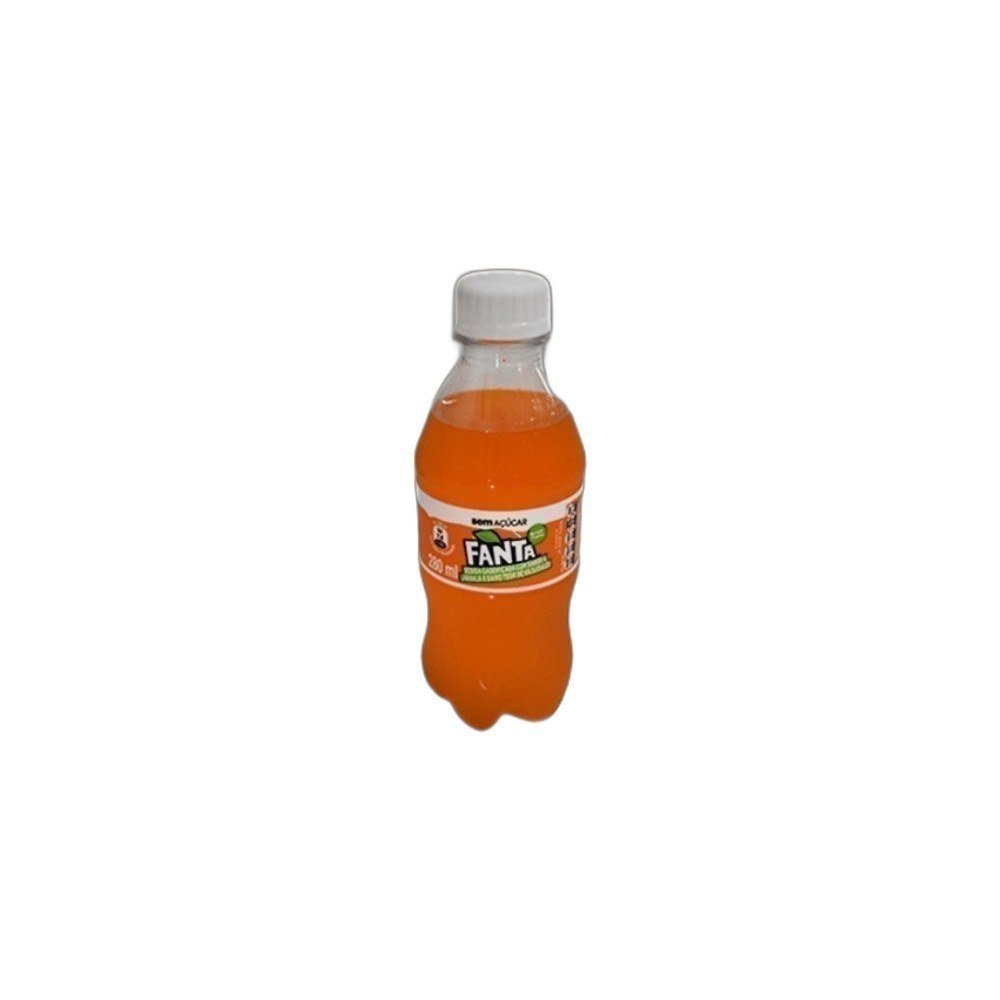 Refresco Fanta 280ml Laranja Zero Grf.