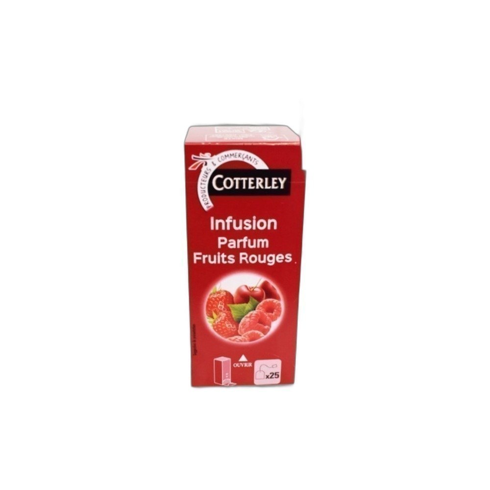 Chá Cotterley 25S/22.5/40g Infusion Mix-Fruits Rouges