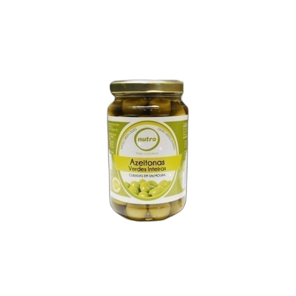 Azeitonas Nutro 210g/350g Verdes Inteiras