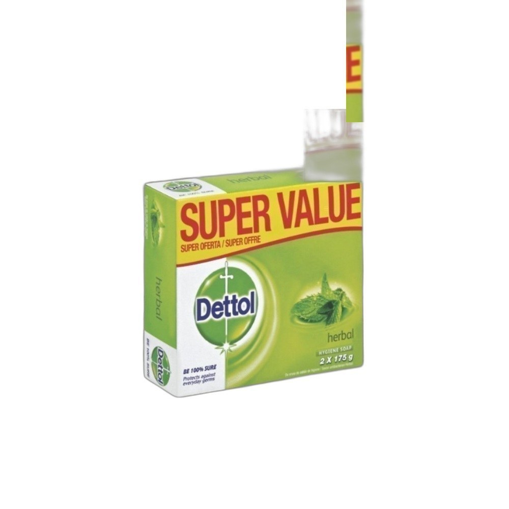 Sabonete Dettol 2X175g Supervalue Mix -Herbal