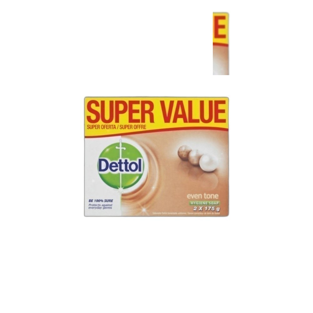 Sabonete Dettol 2X175g Supervalue Mix -Eventone