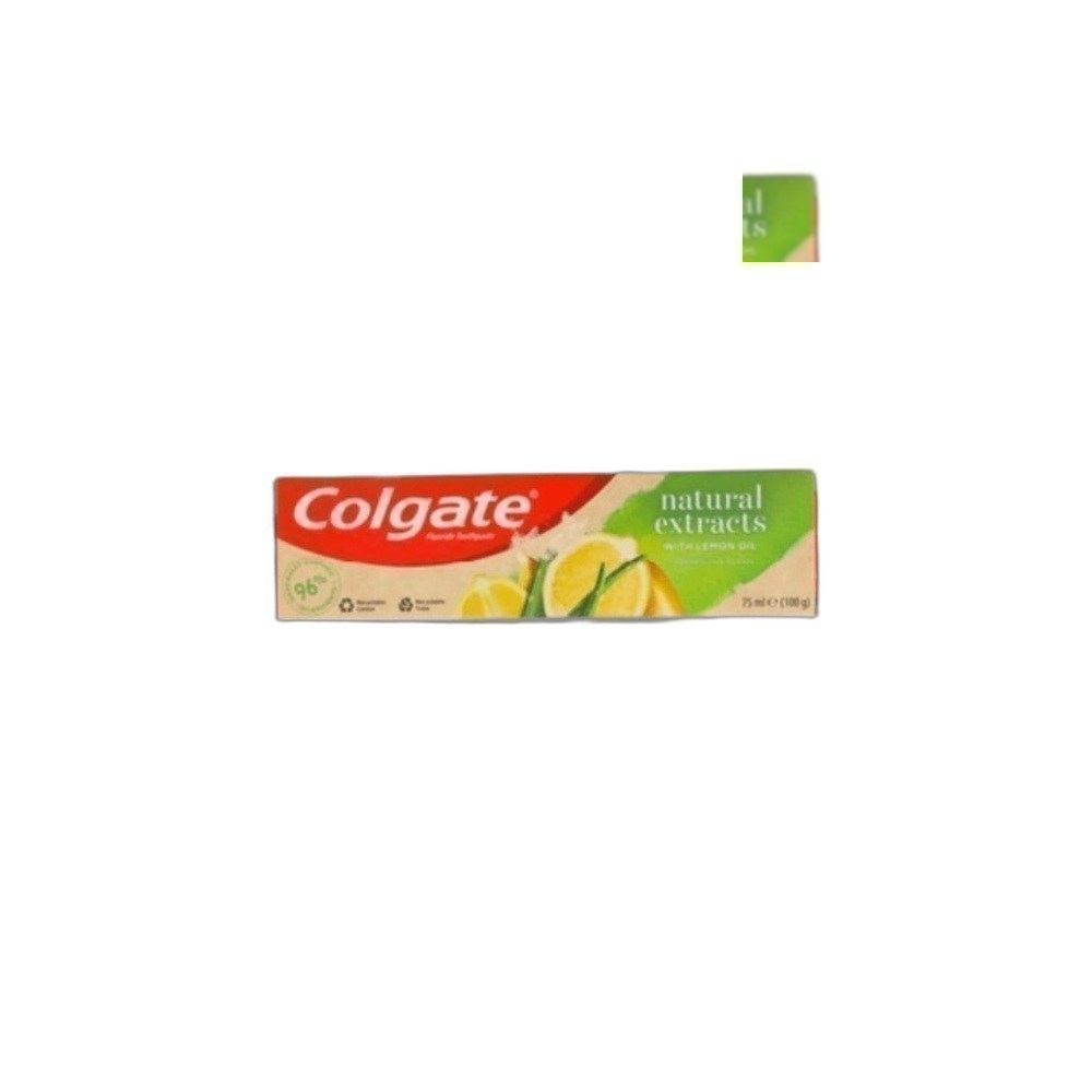Pasta Dentífrica Colgate 75ml/100ml Natural Extract Mix-Lemon Oil