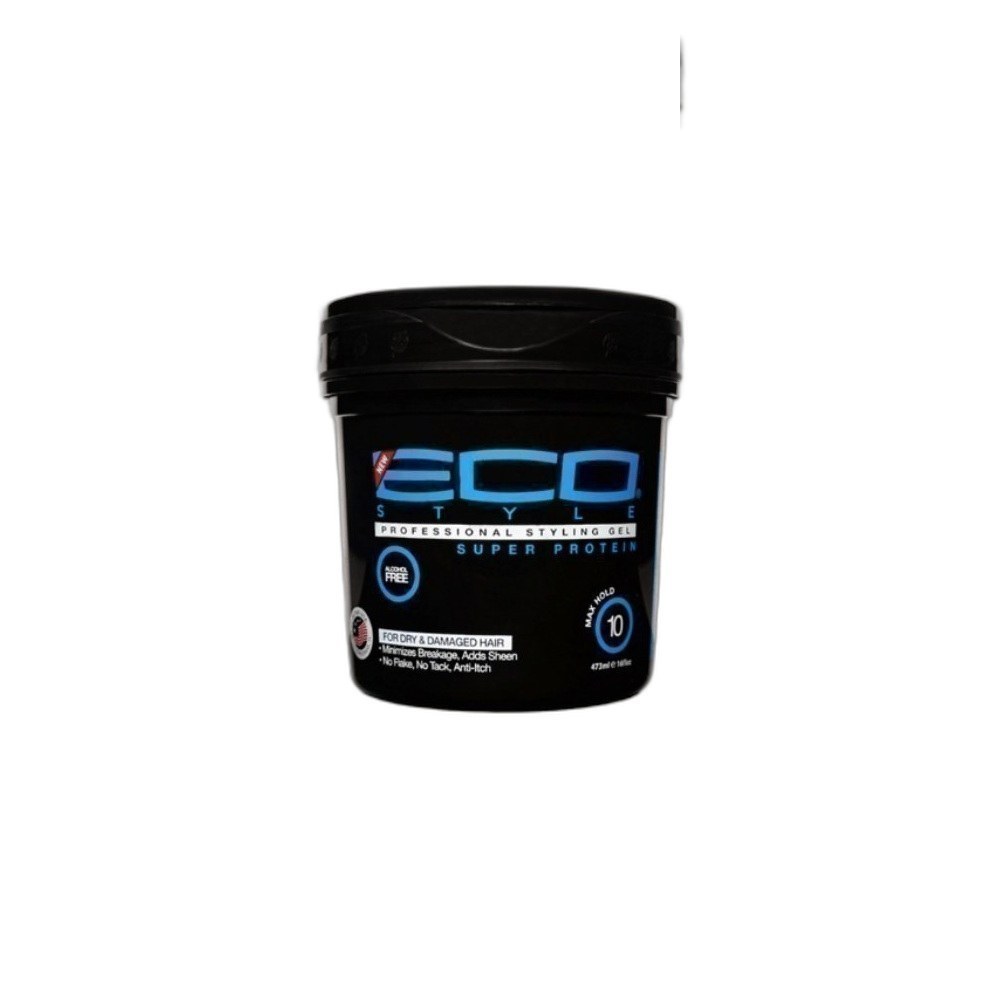 Gel Eco Style 236ml Para Cabelo 8Oz Mix-Super Protein