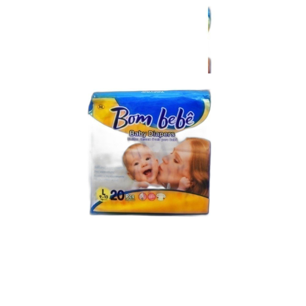 Fraldas Bom Bebe 1X20Pcs Mix-L