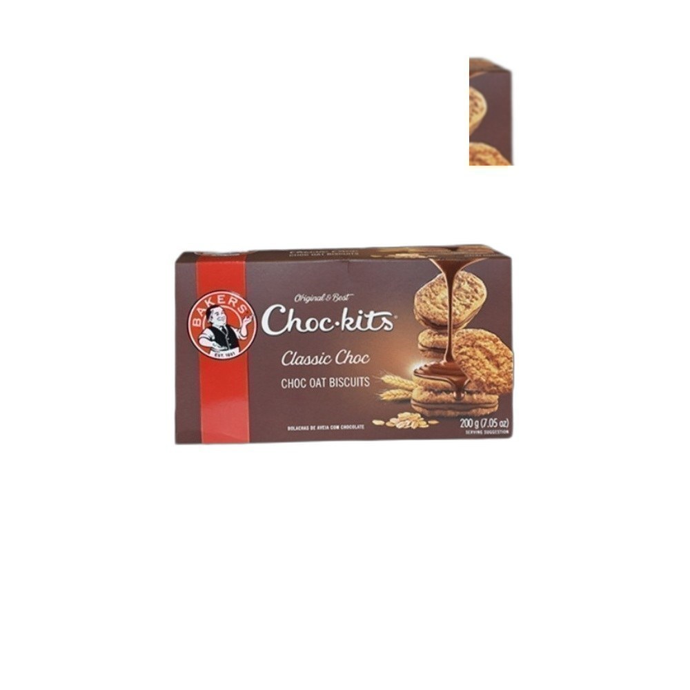 Bolachas Bakers Choc Kits 200g Mix-Classic Choc