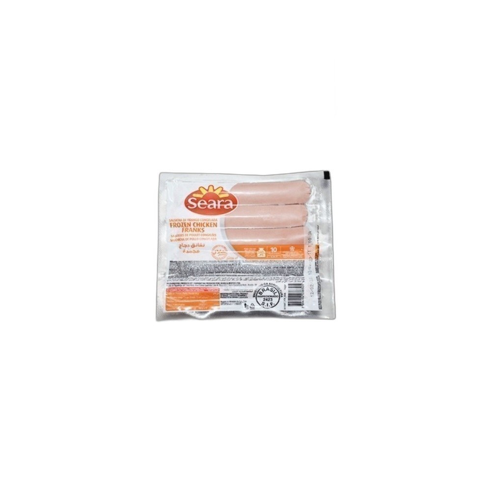 Salsichas Seara 340g Frango Francos Frozen