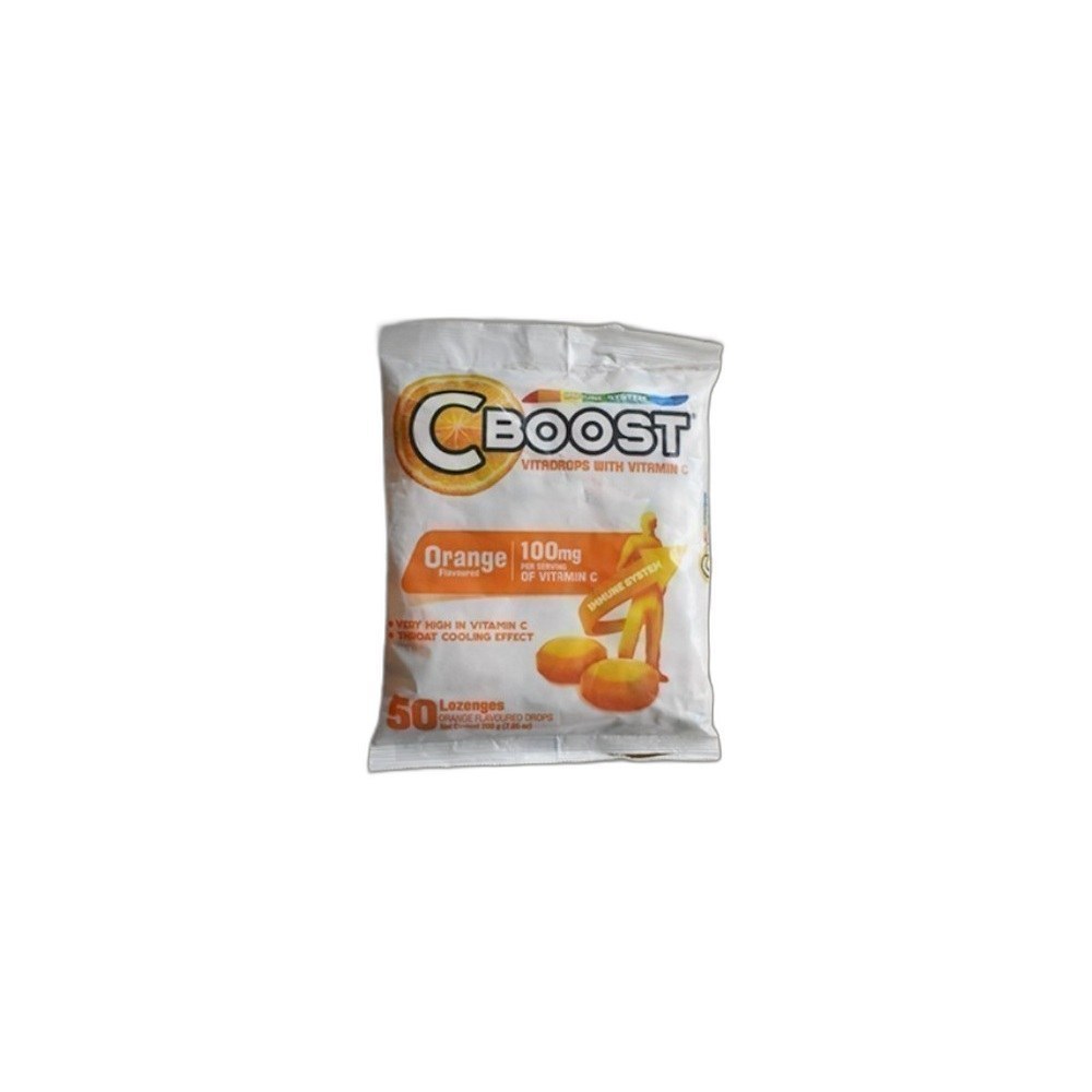 Vitadrops Vitamin Cboost 50un Mix Orange Flavoured
