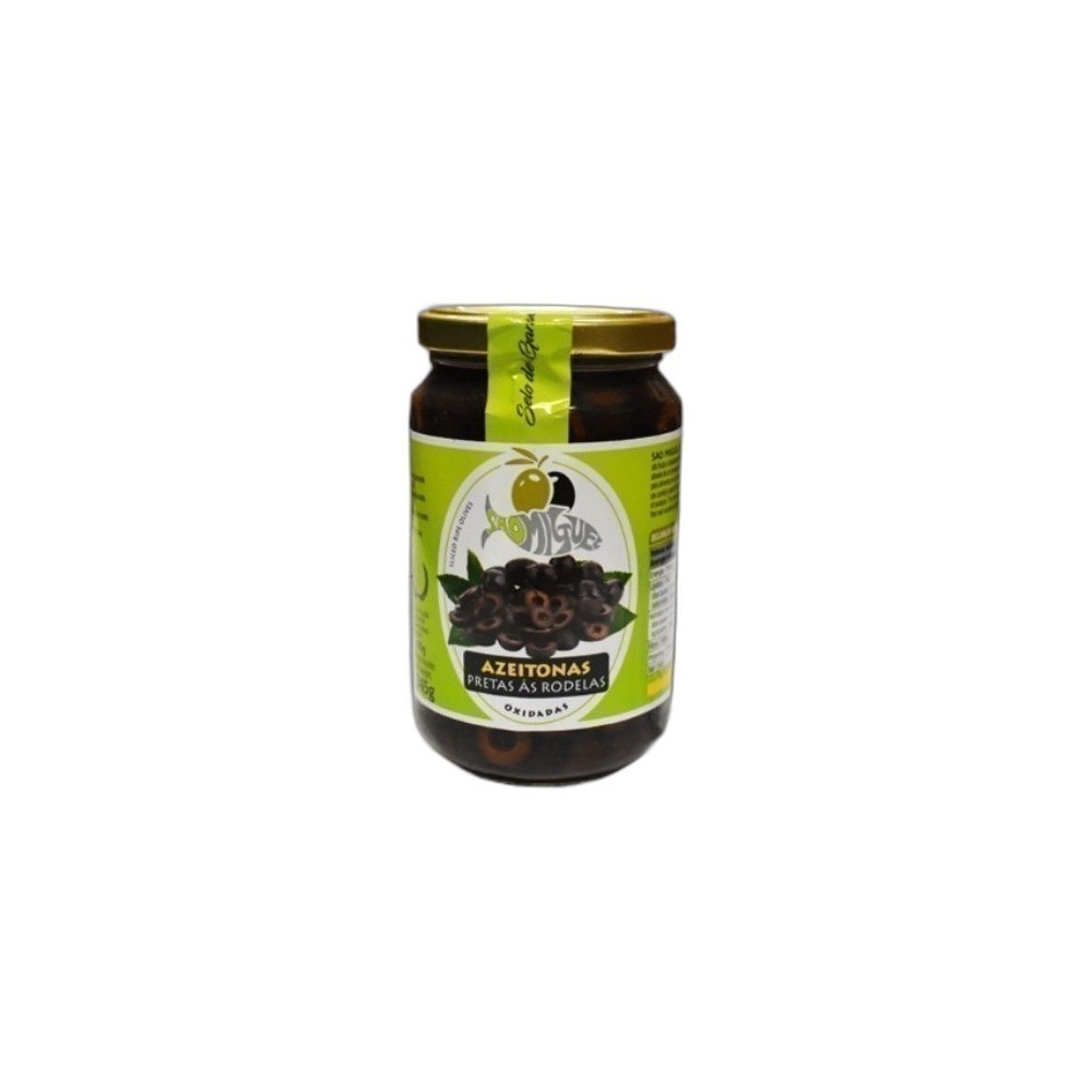 Azeitonas São Miguel 165g/345g Pretas Rodelas