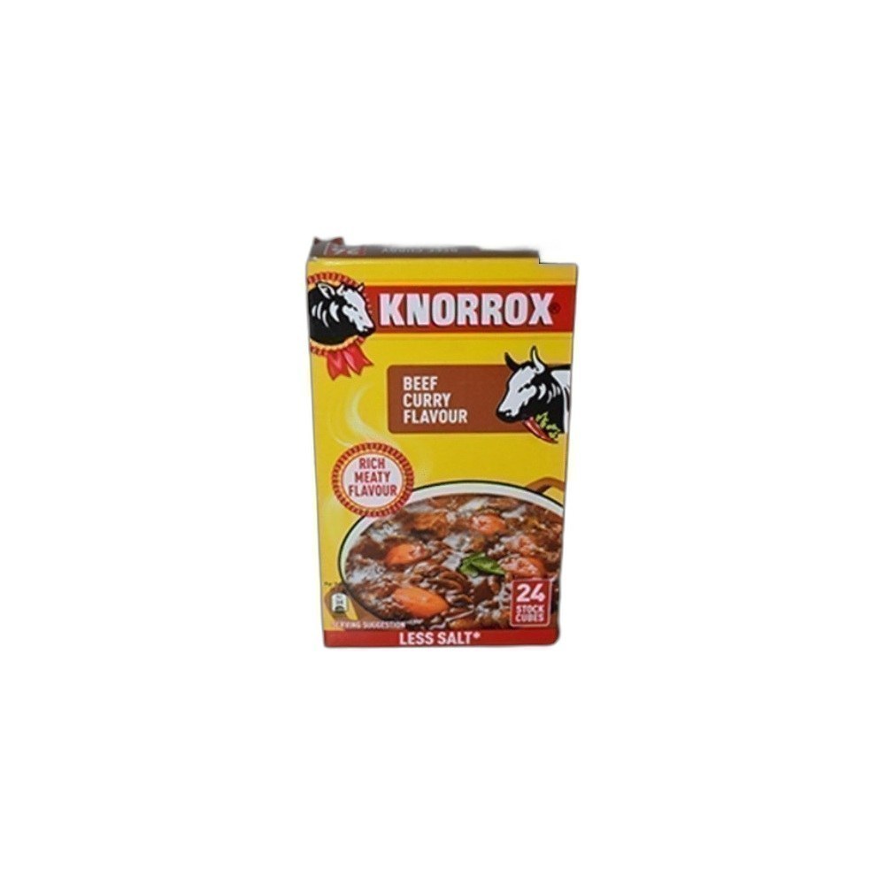 Caldo Knorrox 240g/24Cubos Mix-Beef Curry
