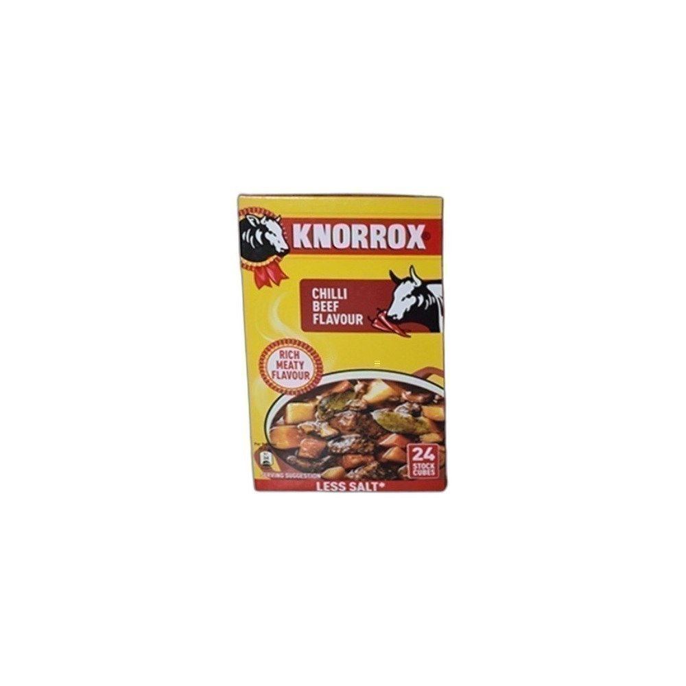 Caldo Knorrox 240g/24Cubos Mix-Chilli Beef