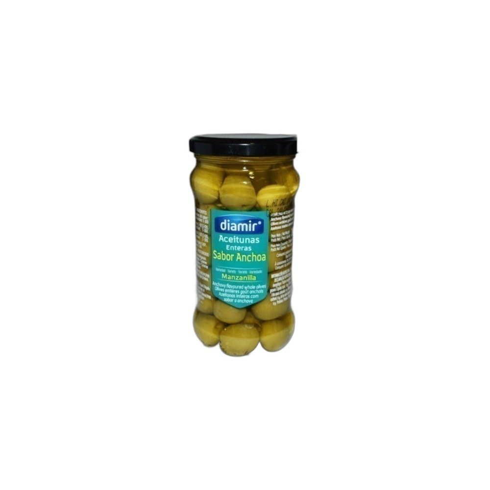 Azeitonas Diamir 160g/300g Verdes Inteiros