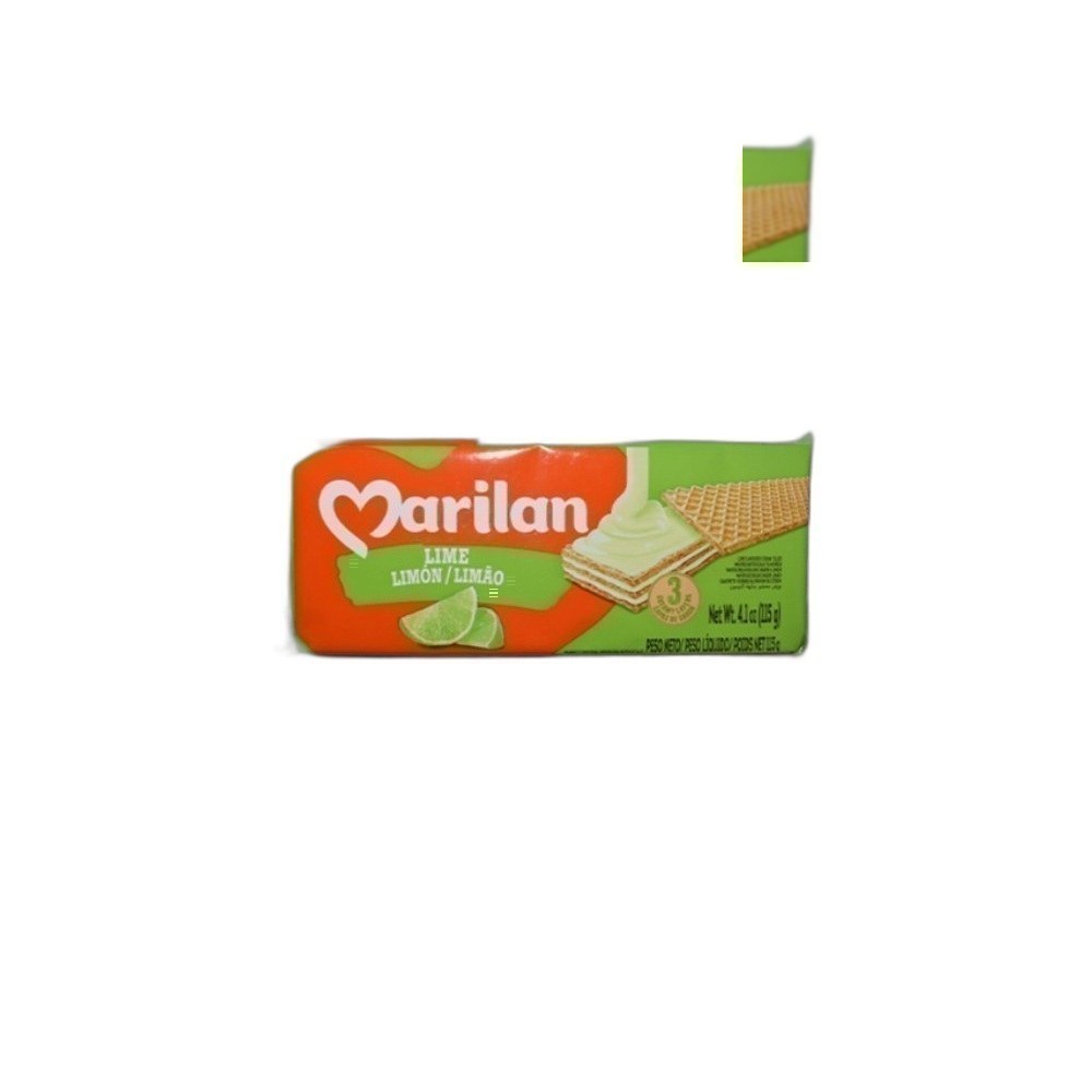 Bolachas Marilan 115g Wafer Mix -Lime