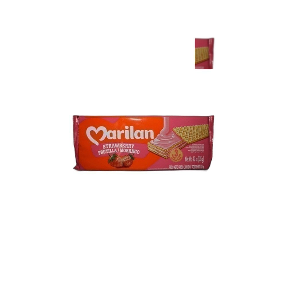 Bolachas Marilan 115g Wafer Mix -Strawberry