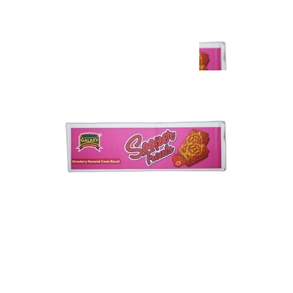 Bolachas Galaxy 30g/34g Sooper Creams Mix-Strawberry