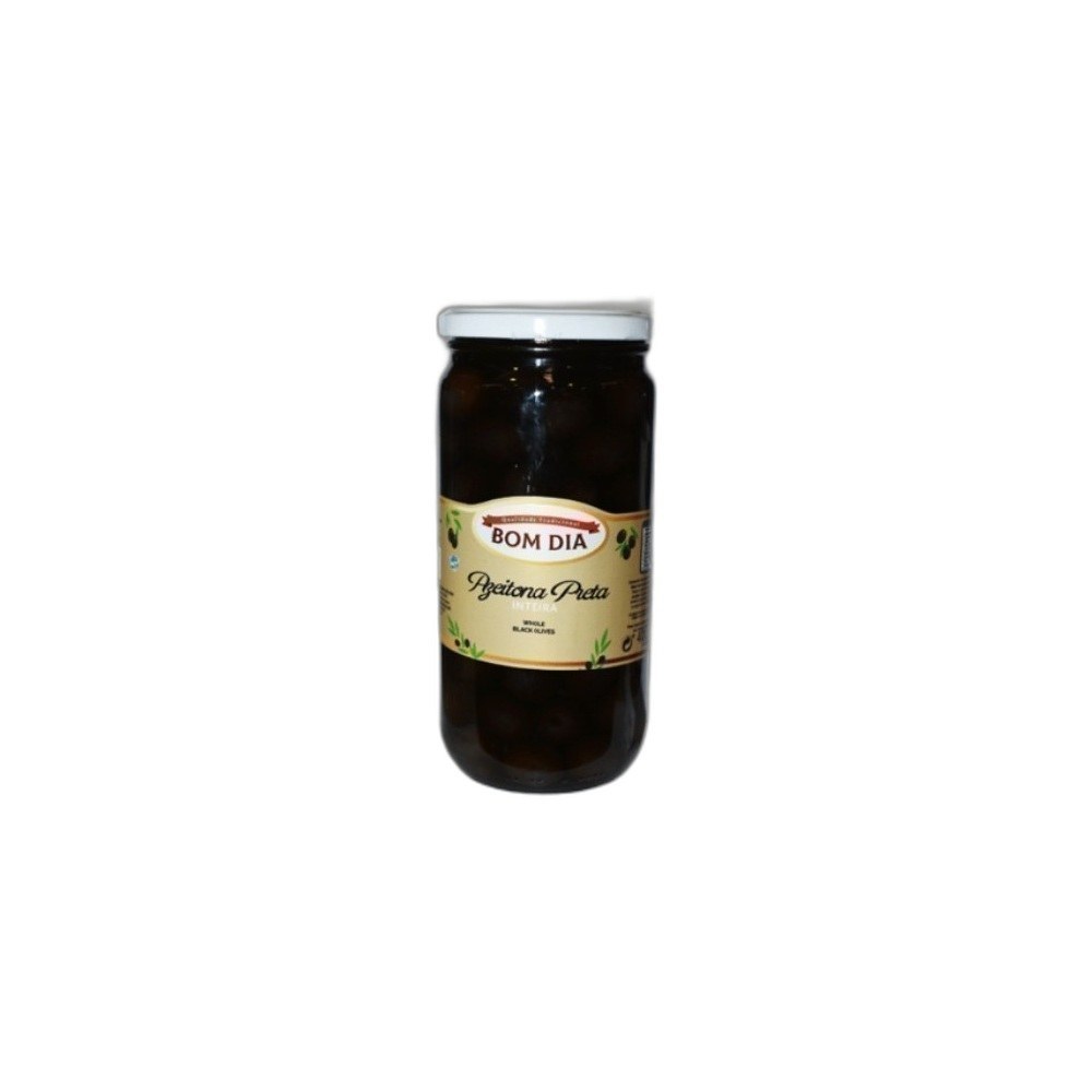 Azeitonas Bom Dia 400g/720g Pretas Inteiras