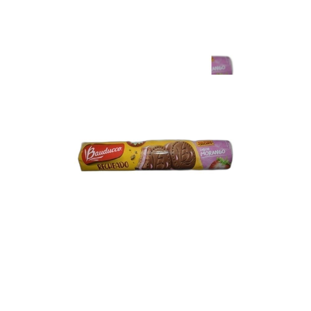 Bolachas Bauducco 140g Cream Mix-Morango