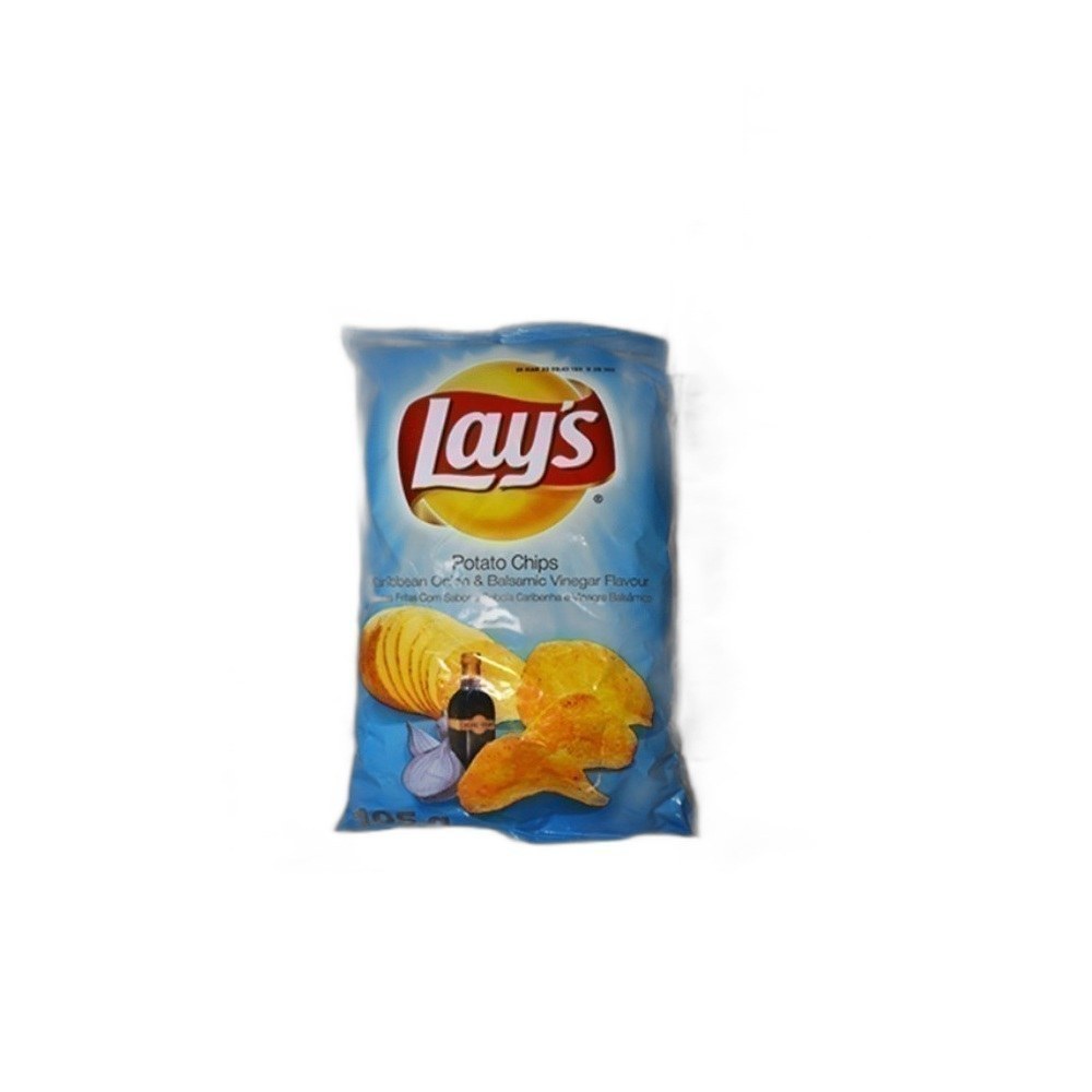 Chips Lays 105g/120g/125g Mix-Caribbean Onion & Balsamic Vin