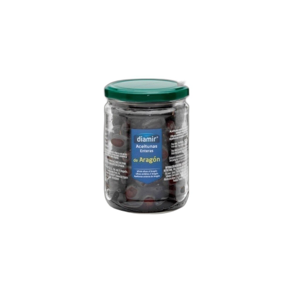 Azeitonas Diamir 250g Pretas Inteiras