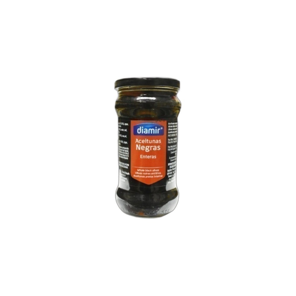 Azeitonas Diamir 160g/300g Pretas Inteiras