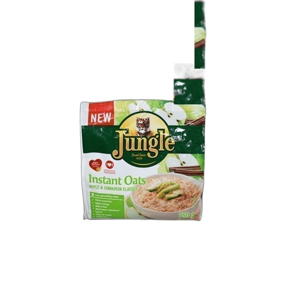 Jungle Oats Instantânea 750g Mix-Apple Cinnamon