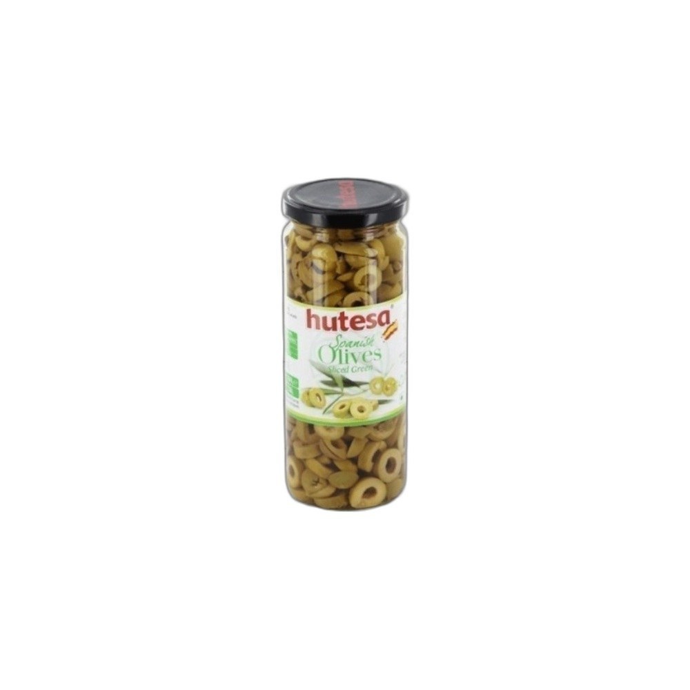 Azeitonas Hutesa 155g/350g Verde Laminadas