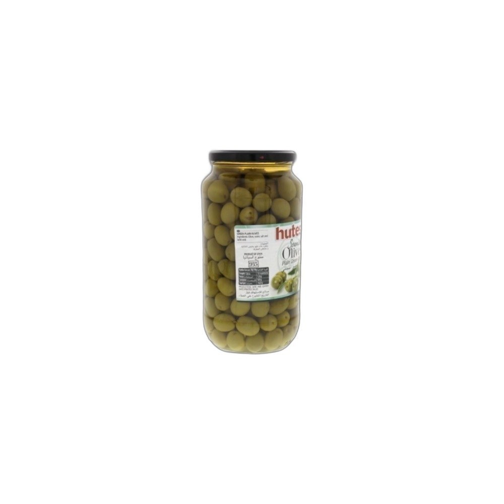 Azeitonas Hutesa 550g/900g Verdes Inteiras