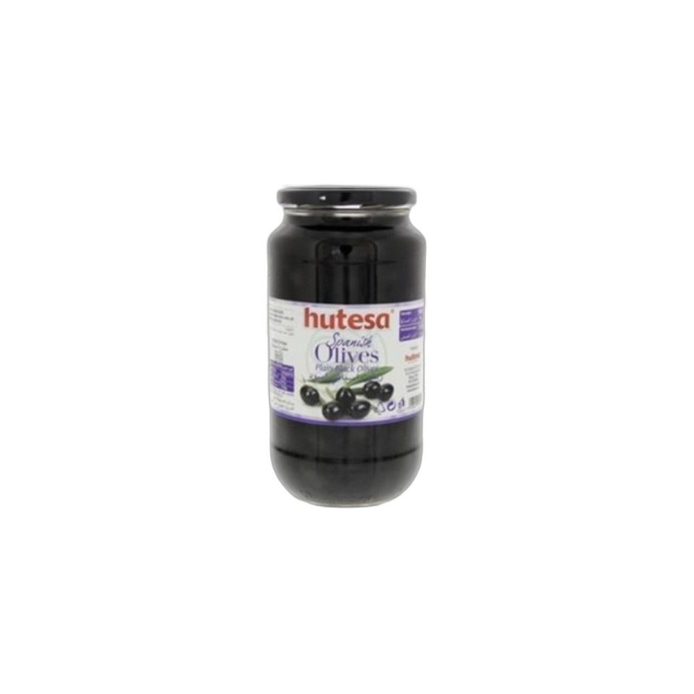 Azeitonas Hutesa 550g/900g Pretas Inteiras