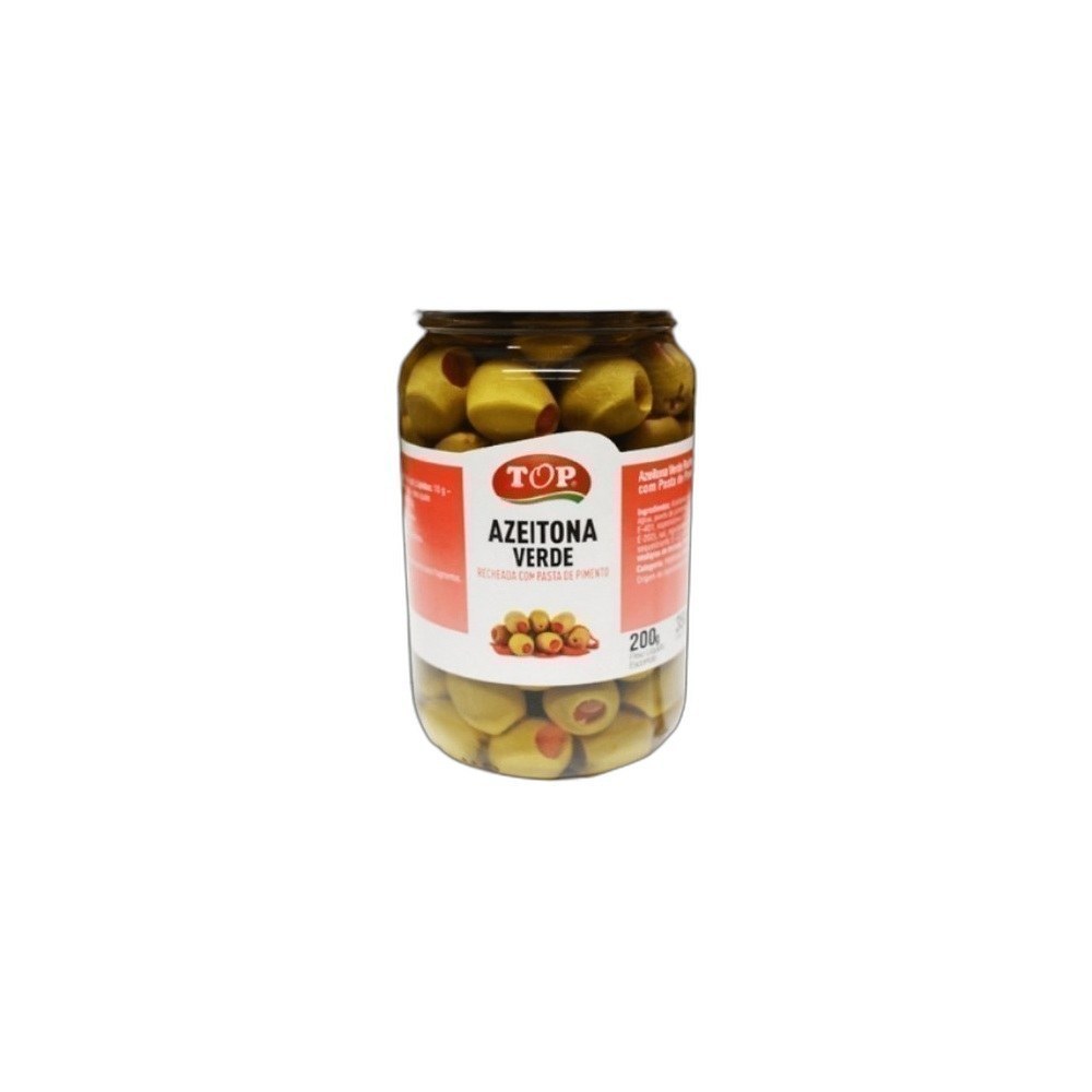 Azeitonas Top 200g/350g Verdes De Pimento