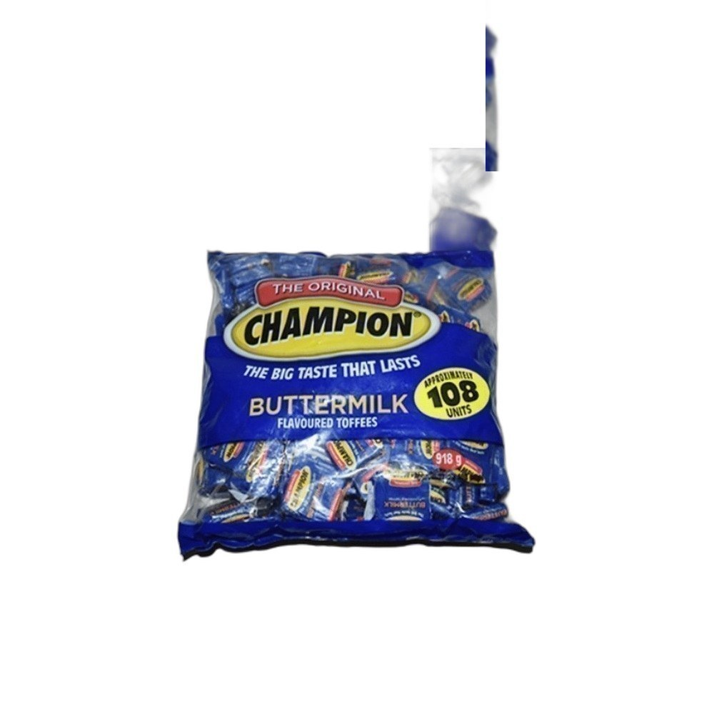 Doces Champion 918g/1kg/108un Toffee Mix-Buttermilk