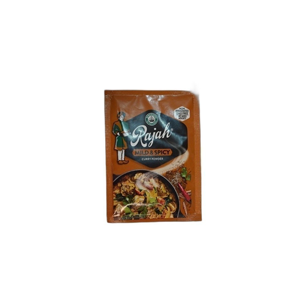Caril Em Pó Rajah 7g (Un) Mix-Mild & Spicy