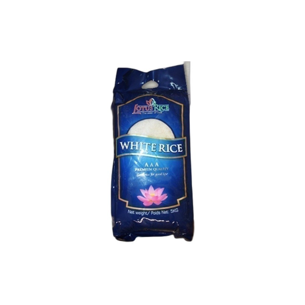 Arroz Lotus Rice 5kg Azul White