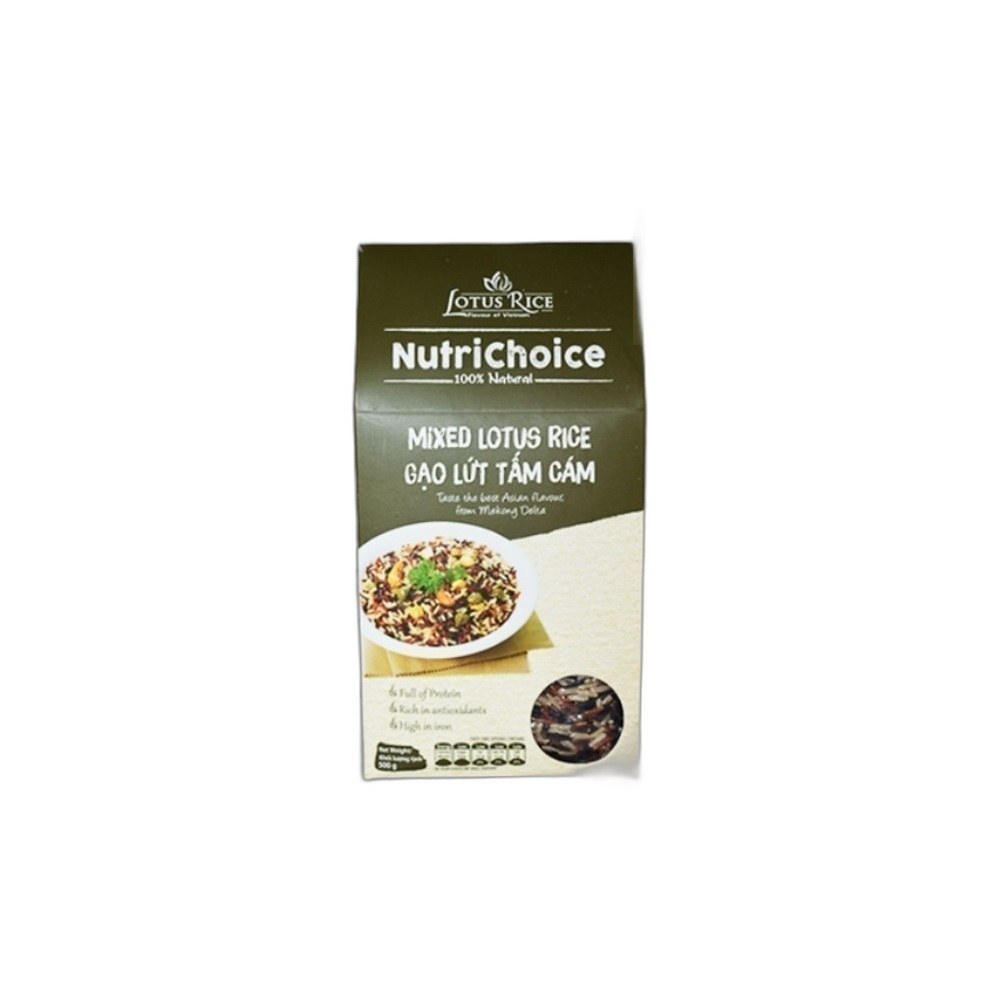 Mistura De Arroz Nutrichoice Lotus Rice 500g