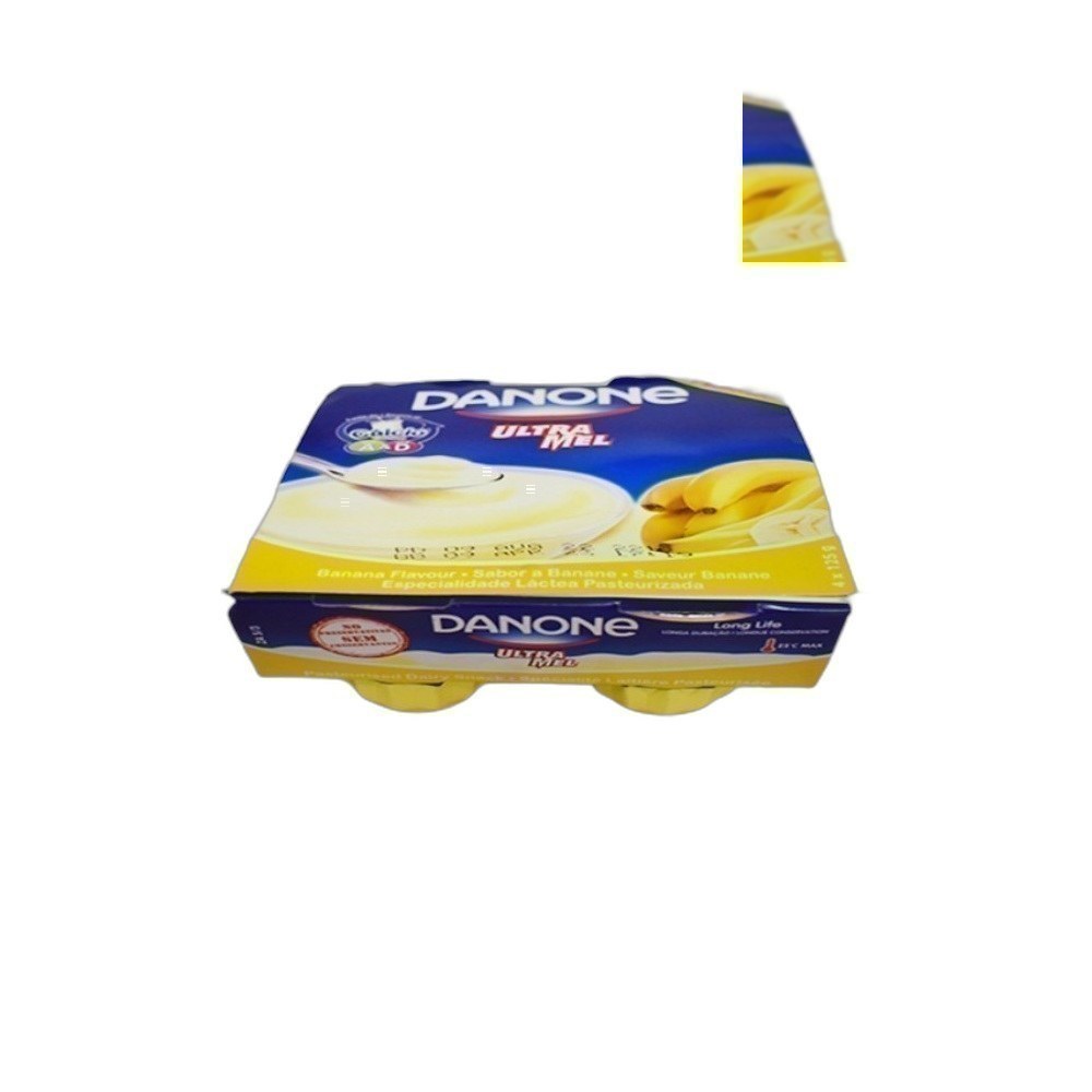 Iogurte Ultramel Danone 4X125g Mix-Banana