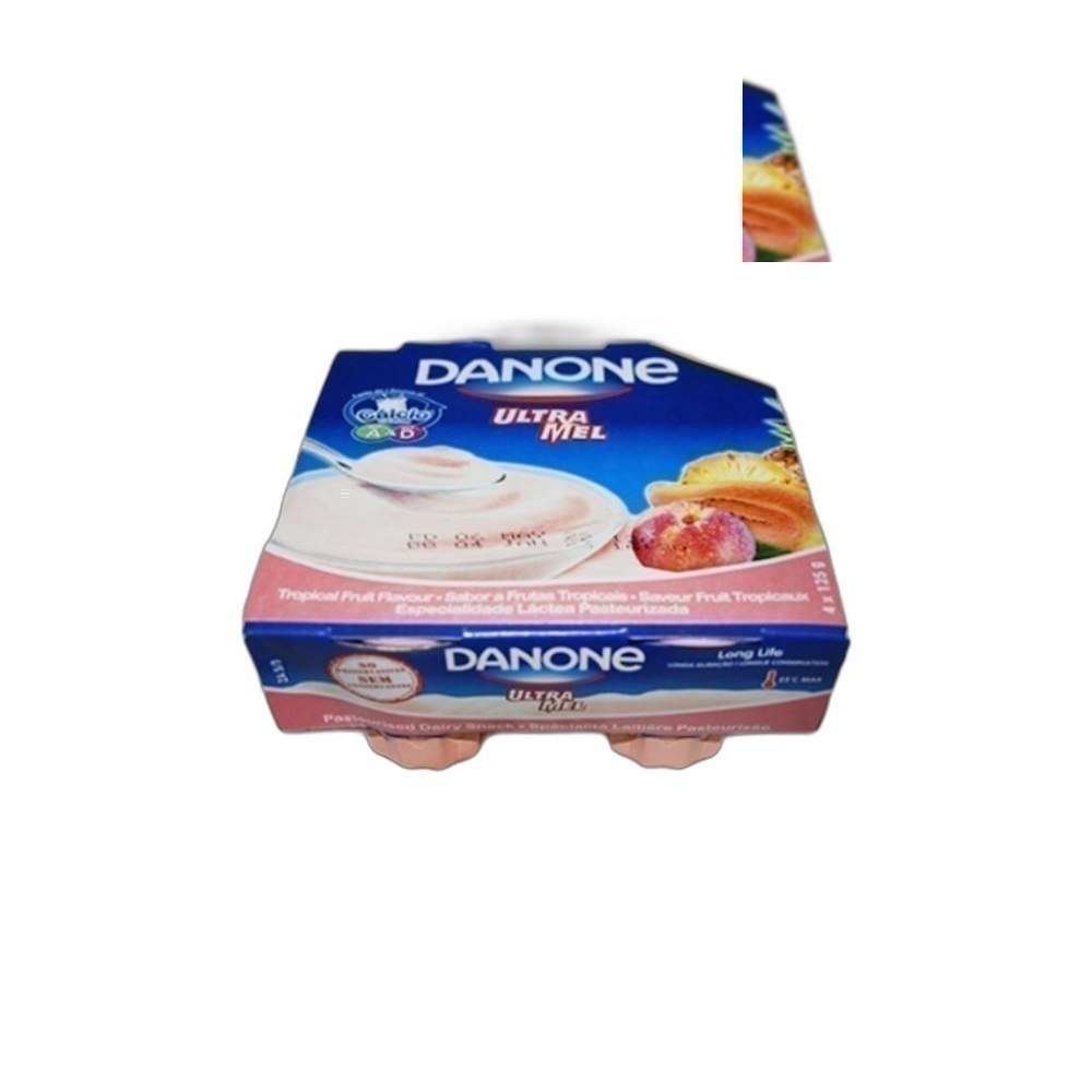 Iogurte Ultramel Danone 4X125g Mix-Tropical