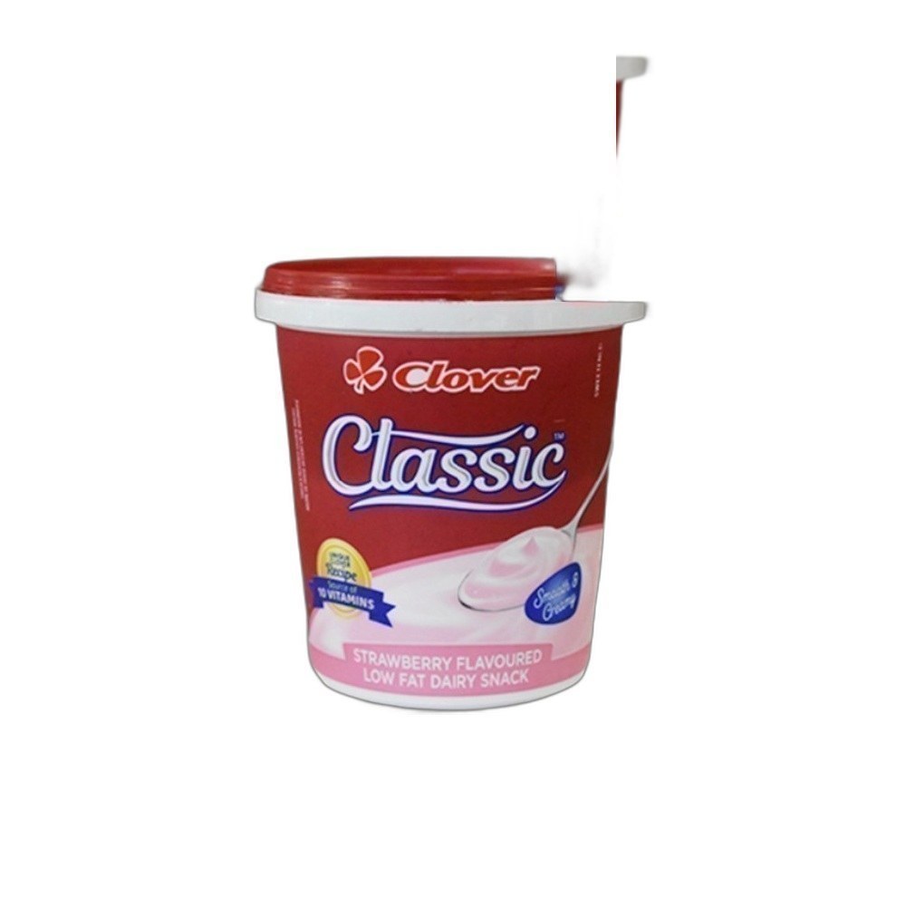 Iogurte Clover/Dairybelle 1kg Mix-Strawberry