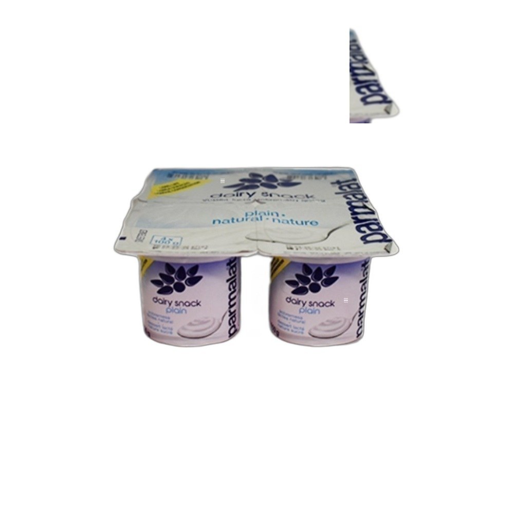 Iogurte Parmalat 4X100g Mix-Plain