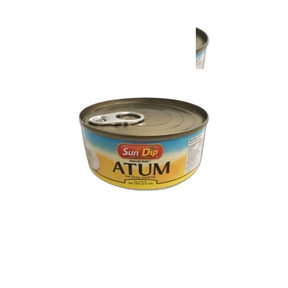Atum Sun Dip 160g Em Óleo Vegetal