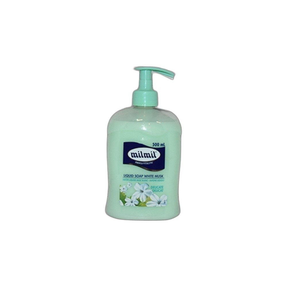 Sabonete Liquido Milmil 500ml Mix-White Musk