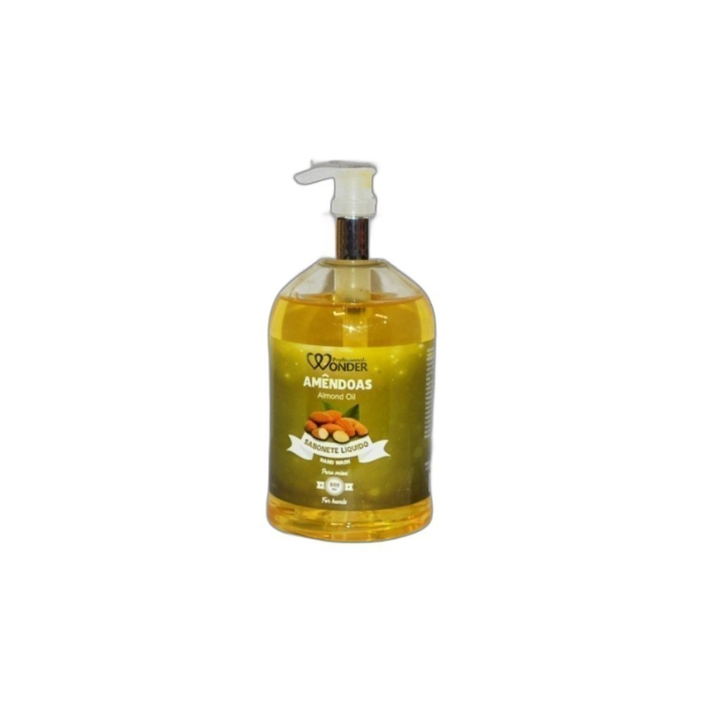 Sabonete Liquido Wonder 500ml Mix-Almond Oil