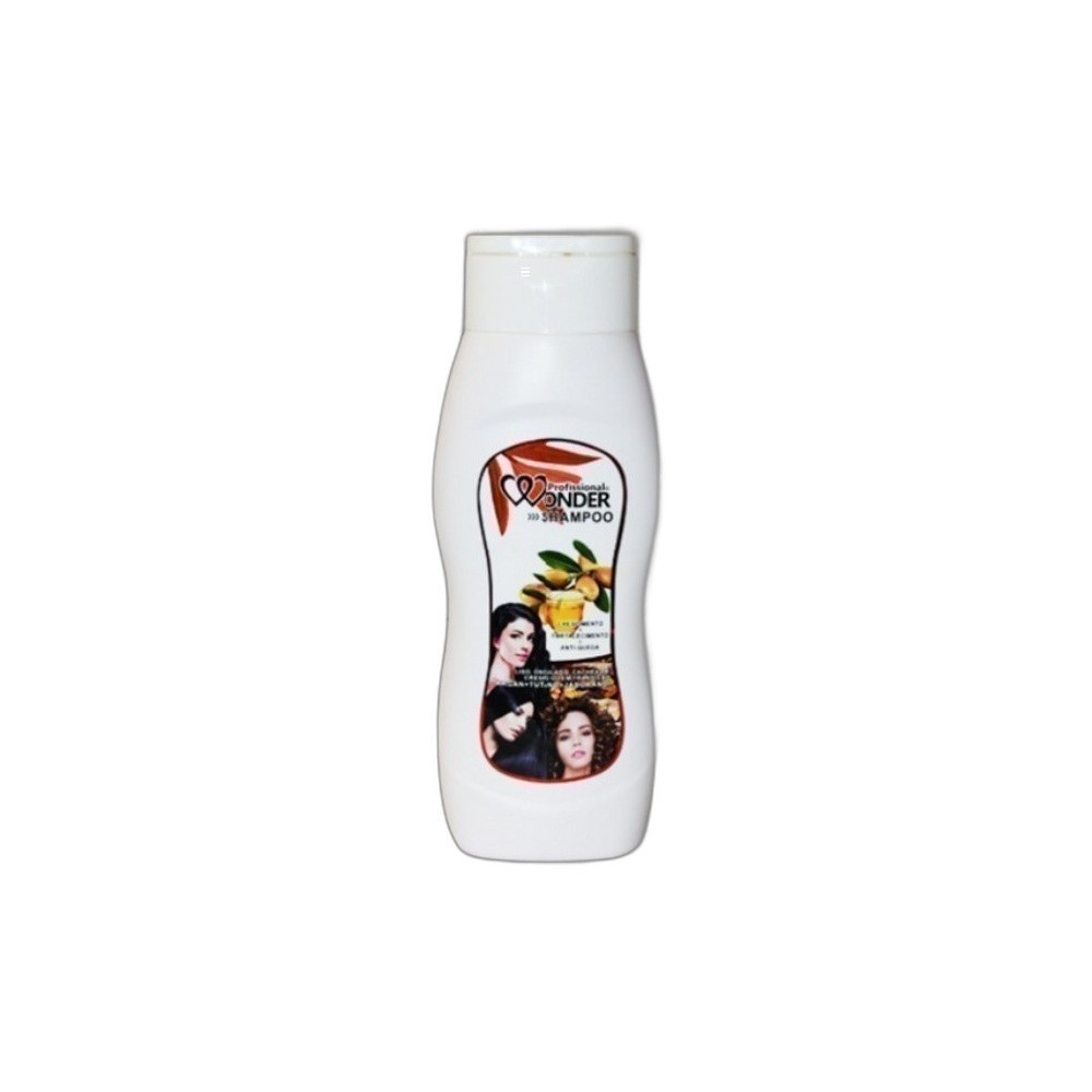 Shampoo/Condicionador Wonder 750ml Mix-Shampoo Branco