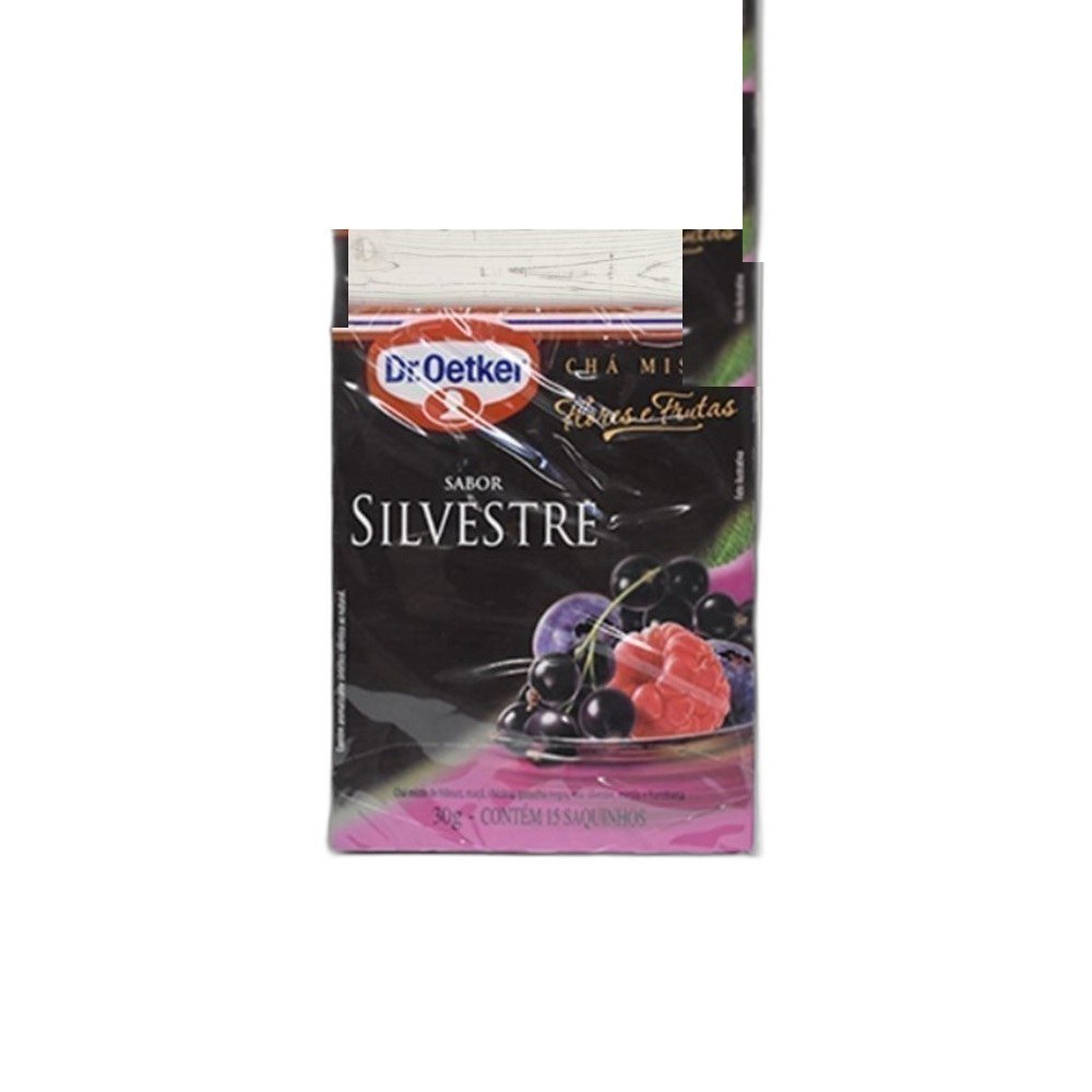 Chá Dr Oetker 15S/30g Flores & Frutas Mix-Silvestre