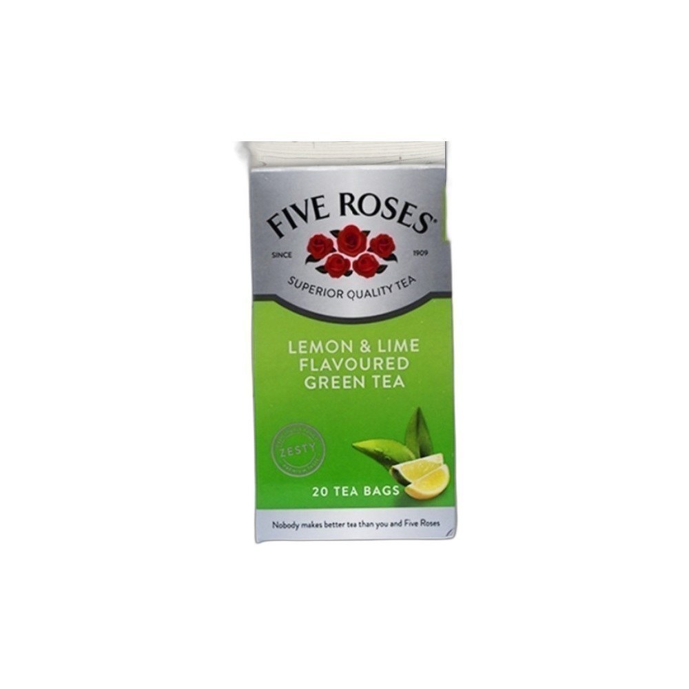 Chá Five Roses 20S Verde Mix-Lemon & Lime